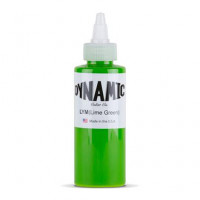 Тату краска Dynamic Colors Leaf Green - 120 мл ярко-зеленый